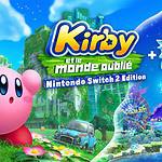 Le visuel officiel de Kirby et le monde oublié Nintendo Switch 2 Edition