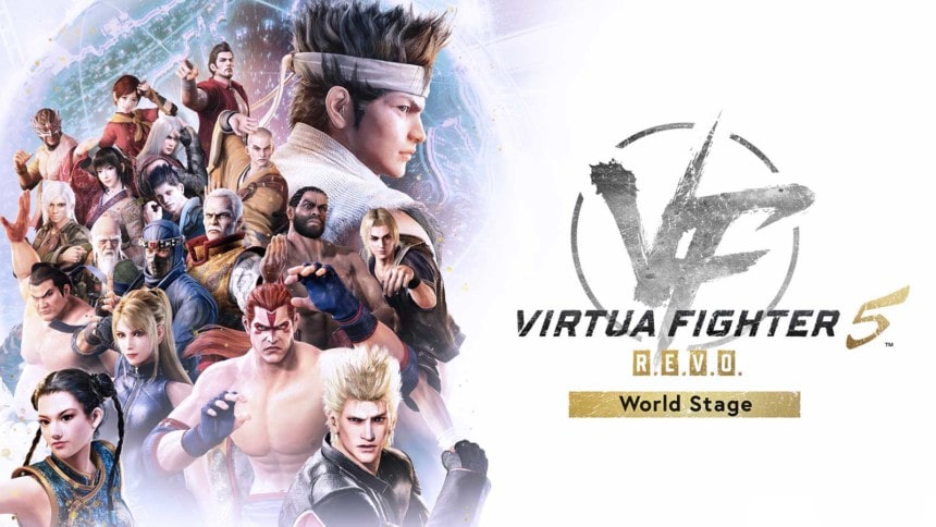 Le visuel officiel de Virtua Fighter 5 REVO World Stage