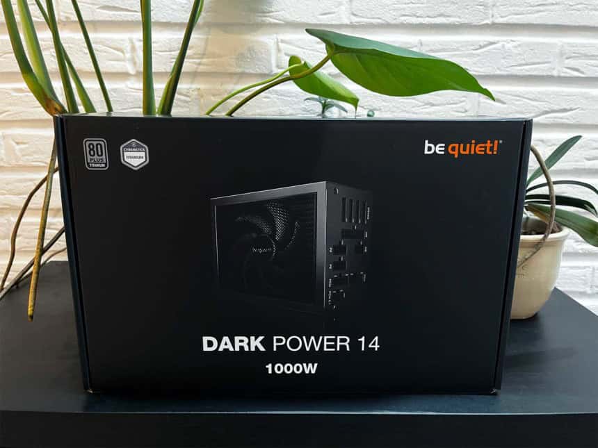 Le packaging de la be quiet! Dark Power 14