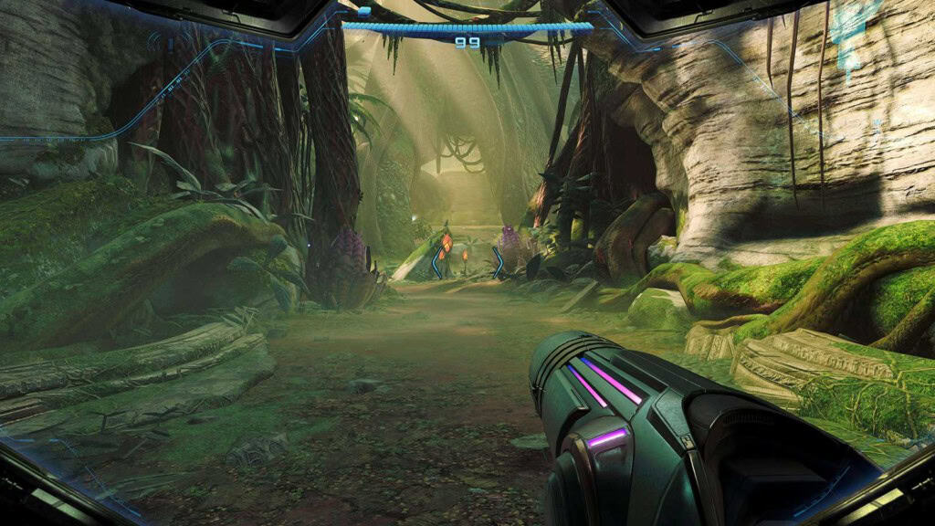 Une image du gameplay de Metroid Prime 4 Beyond