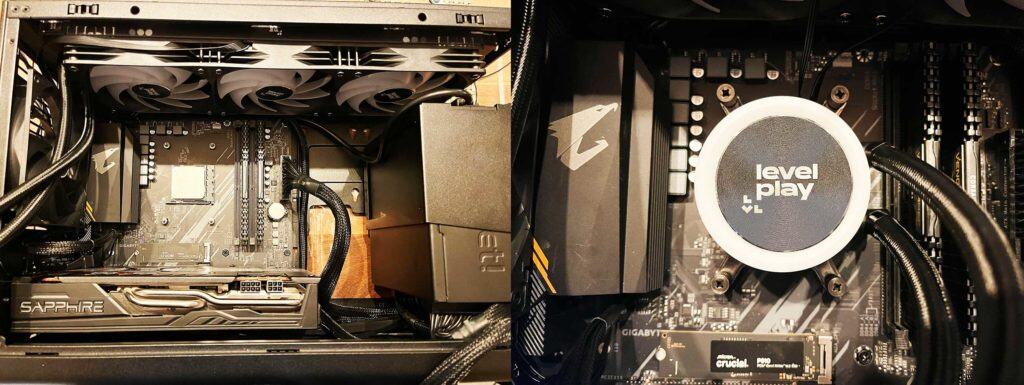 L'installation du Levelplay Combat Liquid 360 SE