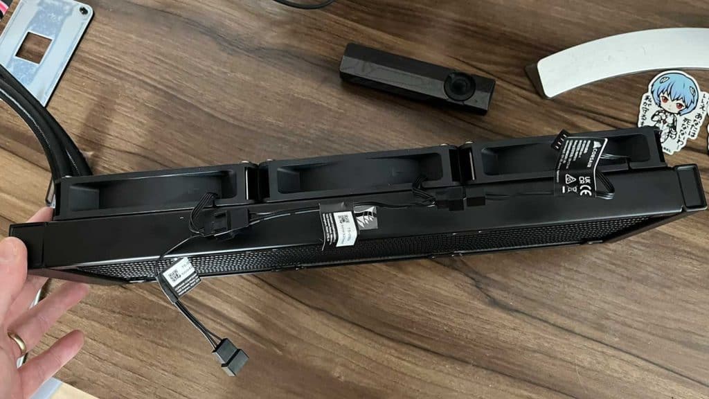 Le radiateur du Corsair Nautilus 360 RS LCD