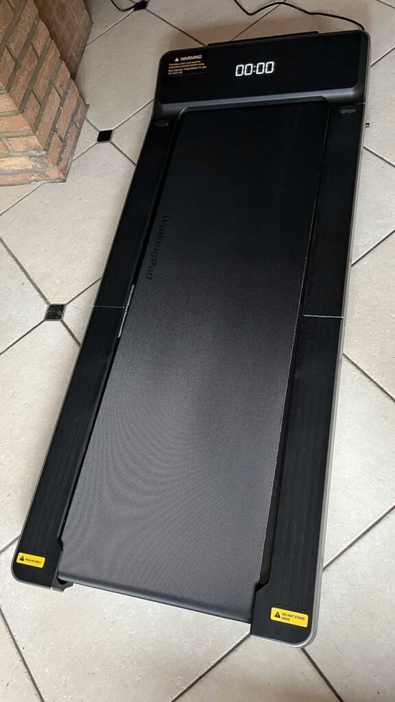 Le WalkingPad Z3 installé sur le sol