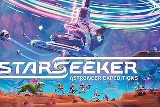 Le visuel officiel de STARSEEKER Astroneer Expeditions