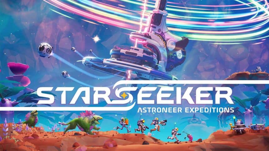 Le visuel officiel de STARSEEKER Astroneer Expeditions