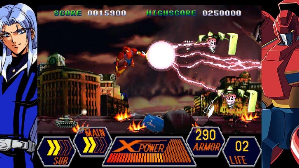 Des images du jeu Geppy-X