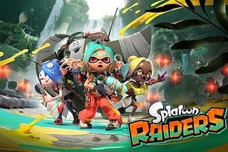 Le visuel officiel de Splatoon Raiders