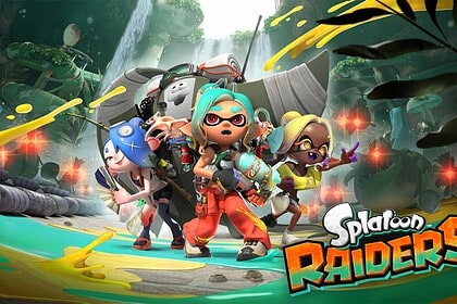 Le visuel officiel de Splatoon Raiders