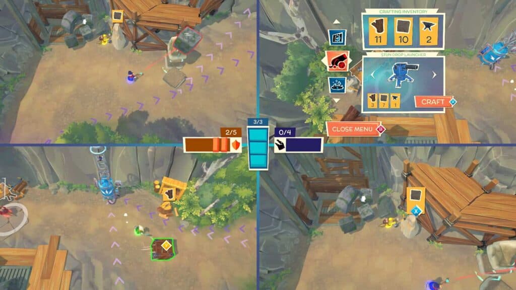 Un screenshot de Hack 'n' Stack