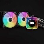 Le visuel officiel du be quiet Light Loop IO LCD