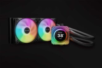 Le visuel officiel du be quiet Light Loop IO LCD