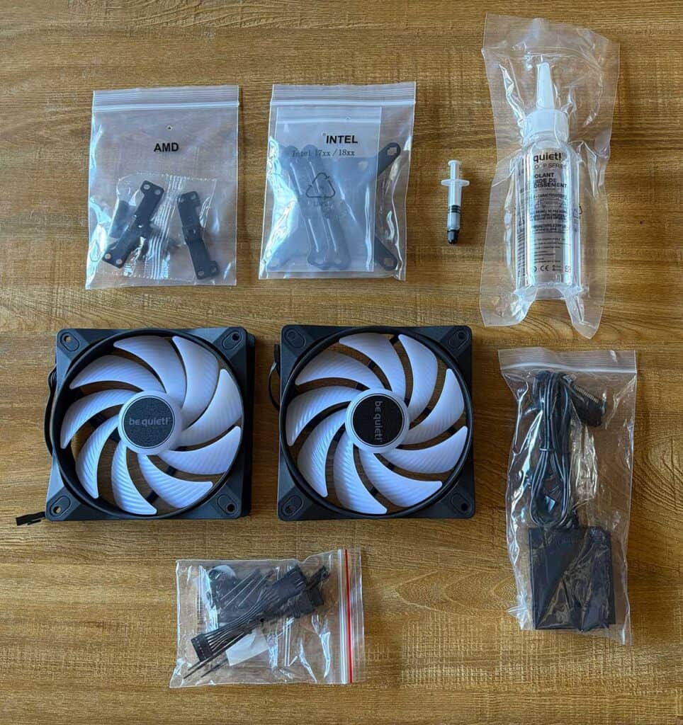 Les accessoires du be quiet Light Loop IO LCD