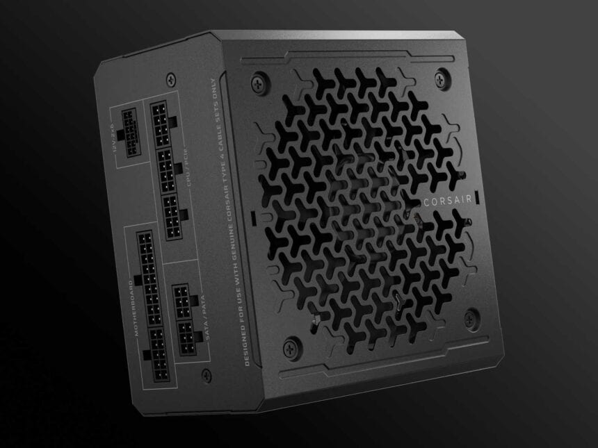Le visuel officiel de la Corsair RM850e
