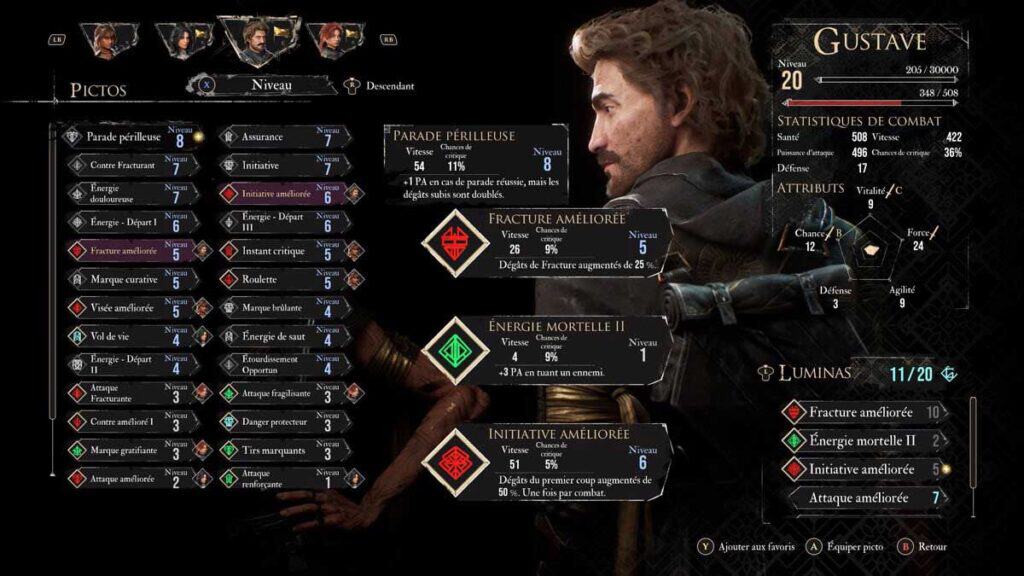 Un screenshot de Clair Obscur Expedition 33