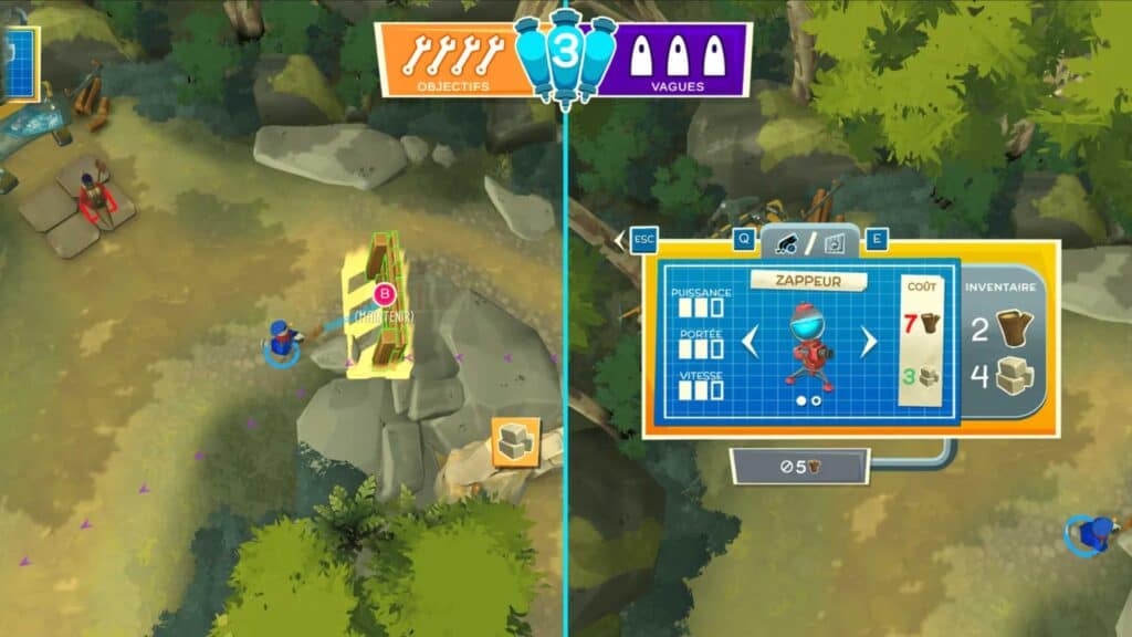 Des images du jeu Hack n Stack
