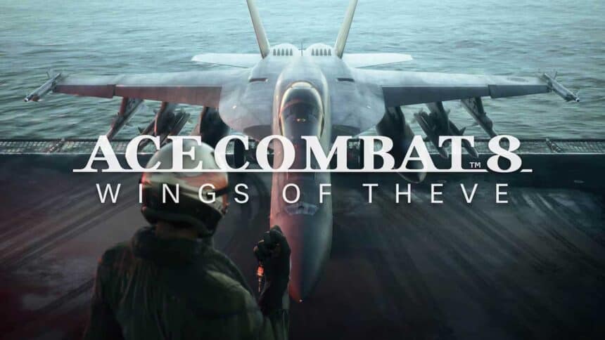 Le visuel officiel de Ace Combat 8