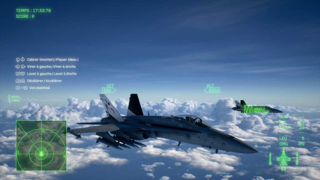 Des image de Ace Combat 8