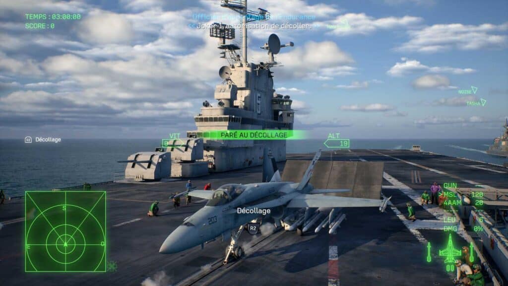 Des image de Ace Combat 8