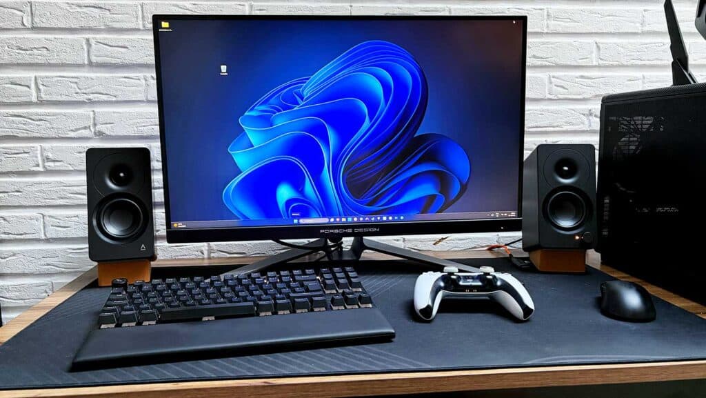 Les Creative XF1 dans un setup PC