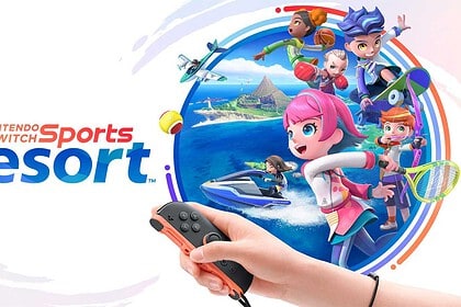Le visuel officiel de Nintendo Switch Sports Resort