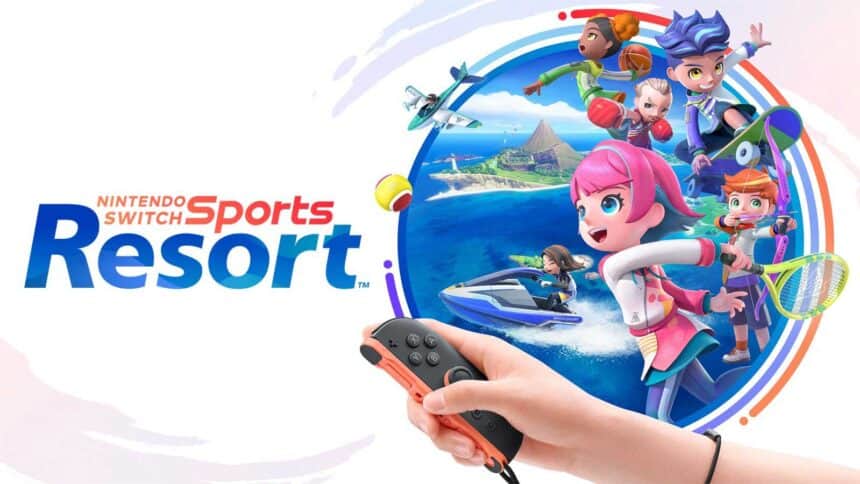 Le visuel officiel de Nintendo Switch Sports Resort