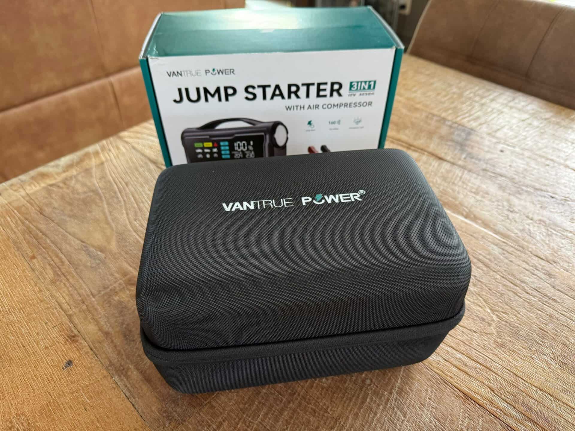 Écran et gonflage avec le Vantrue JS3