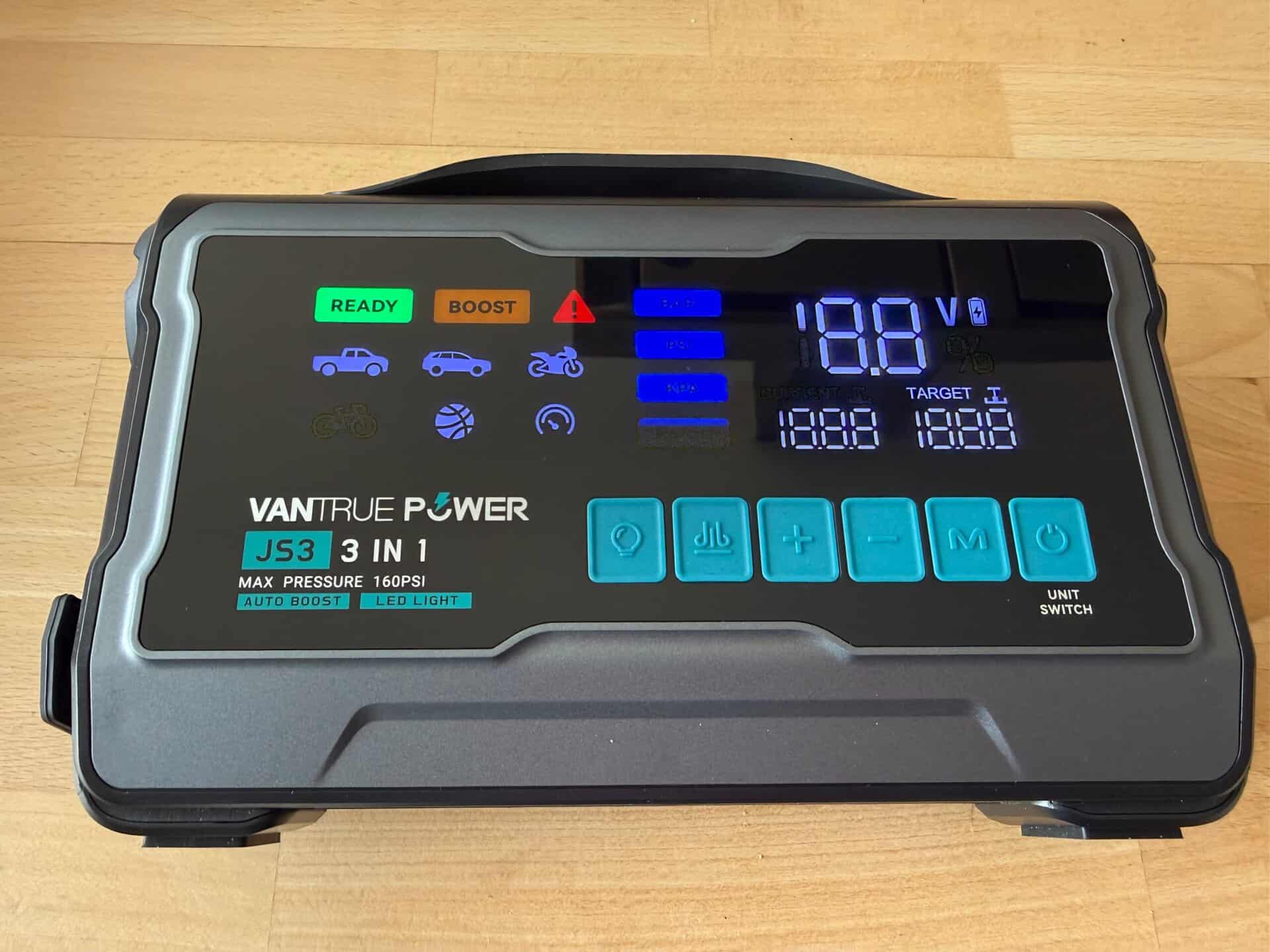 Design robuste du Vantrue JS3