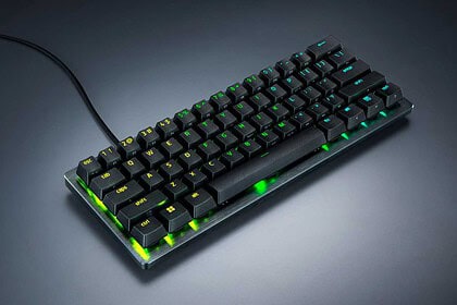 Le visuel officiel du Razer Huntsman V3 Pro Mini 8KHz